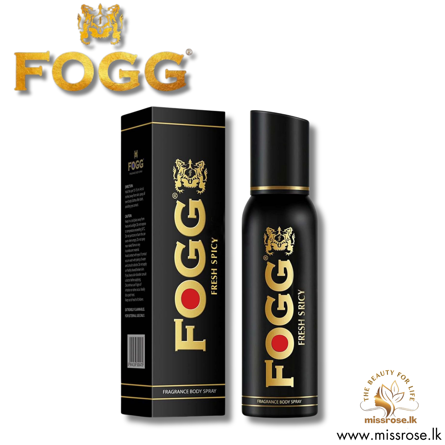 Fogg Fresh Deodorant Spicy Black Series For Men