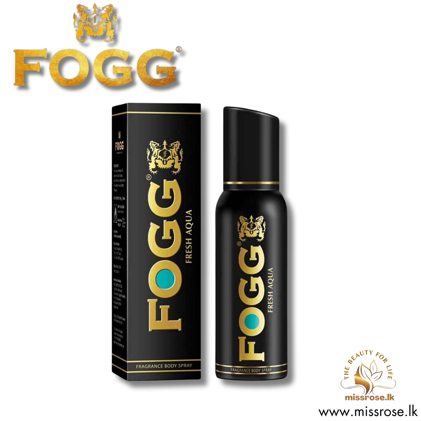 Fogg Fresh Aqua Premium  for Men, Long-Lasting Perfume Body Spray