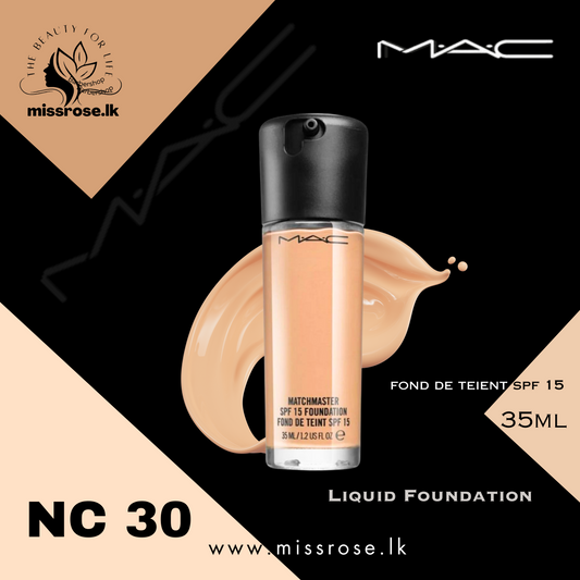 MAC Liquid Foundation NC30 - missrose.lk