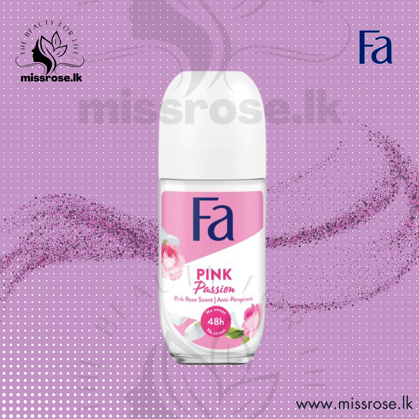 Fa Deodorant Roll-On Pink Passion, 50 ml