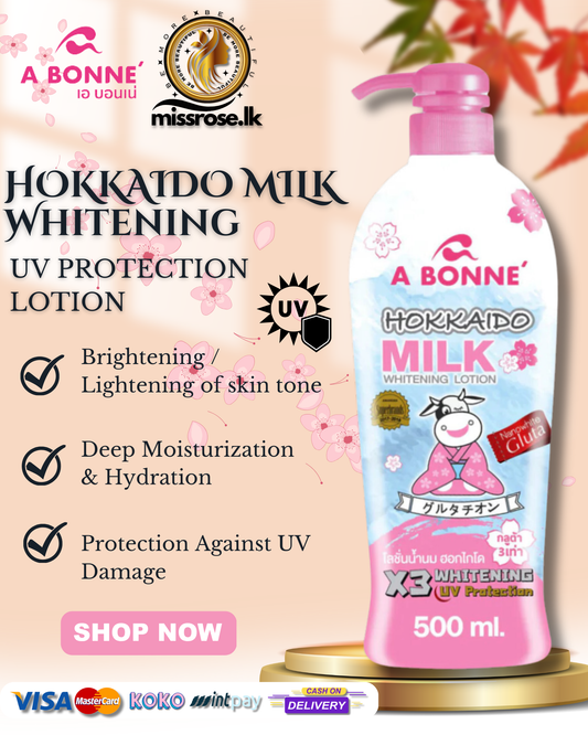 A BONNE Hokkaido Milk Whitening Lotion 500ml
