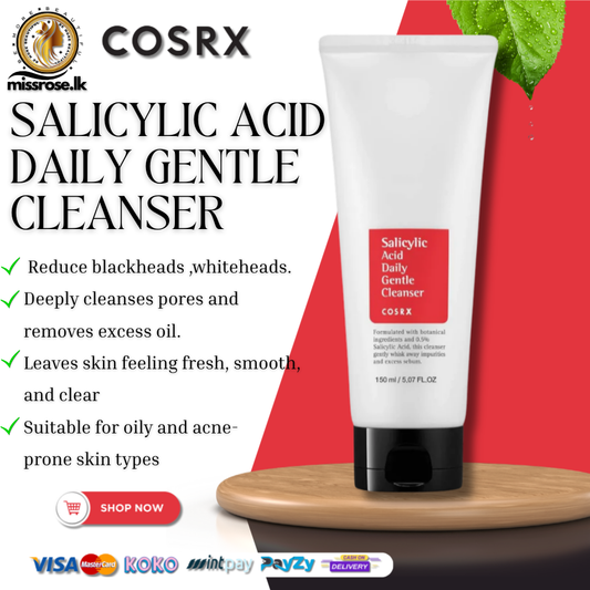 COSRX  Salicylic Acid  Daily Gentle  Cleanser (150 ml)