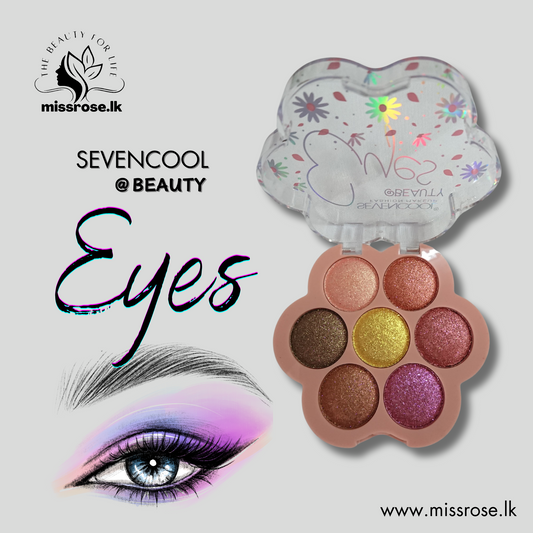 SEVENCOOL BEAUTY EYESHEDOW - missrose.lk