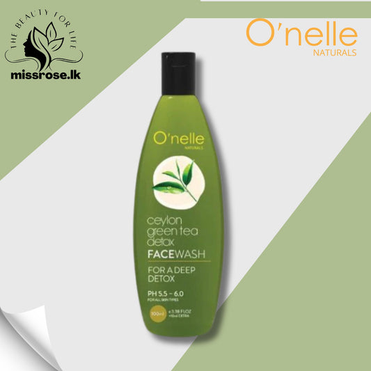 O'nelle naturals Ceylon Green Tea Detox Face Wash - 100ml