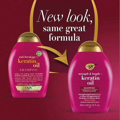 OGX Anti-Breakage Keratin oljeschampo - missrose.lk