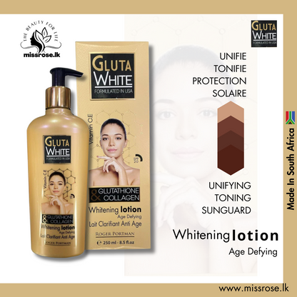 Gluta White Whitening Lotion - missrose.lk