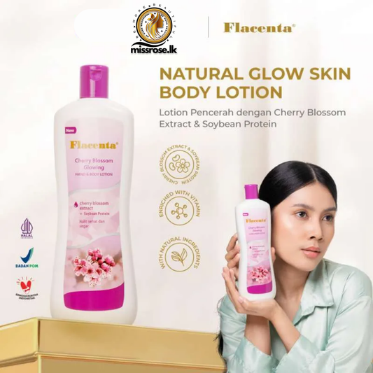 Flacenta Cherry Blossom Brightening Body Lotion 500ml