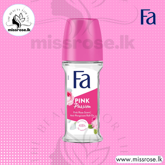 FA PINK PASSION ROLL ON FOR WOMEN 50ml