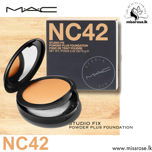 MAC Studio Fix Powder Plus Foundation NC42 - missrose.lk