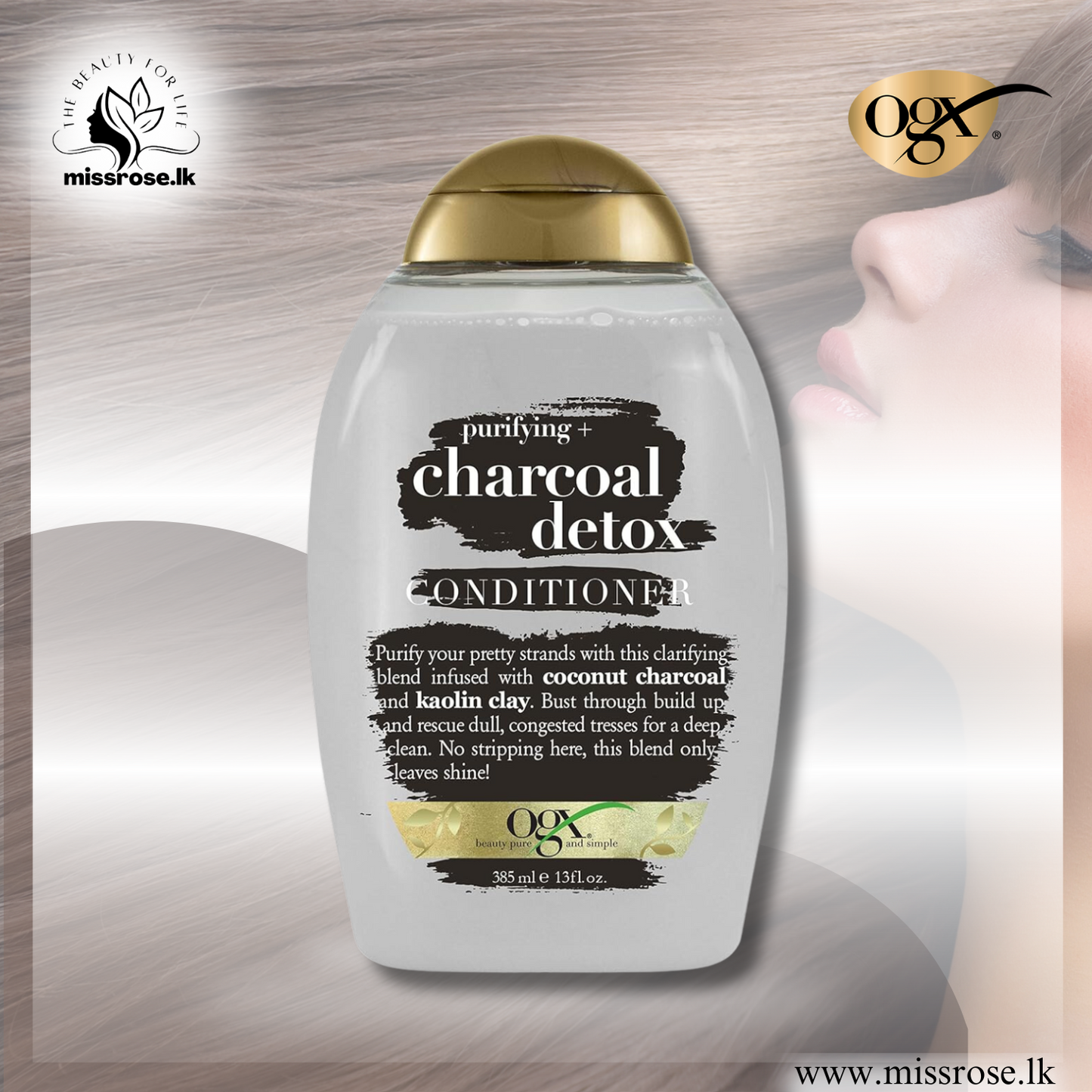 OGX Purifying + Charcoal Detox Conditioner