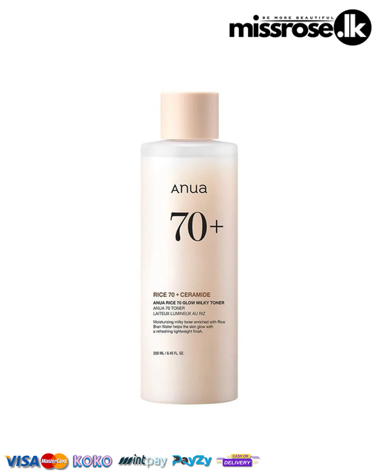 Anua Rice 70 Glow Milky Toner 250ml