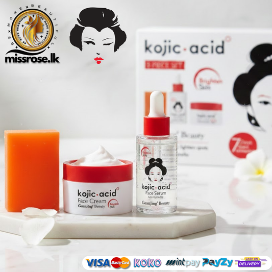 Kojic Acid Brightening & Whitening Set (3pc)