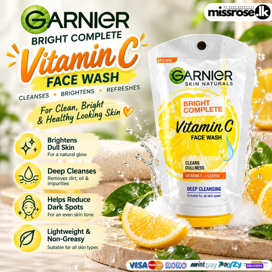 Garnier Bright Complete Vitamin C Face Wash (25g)