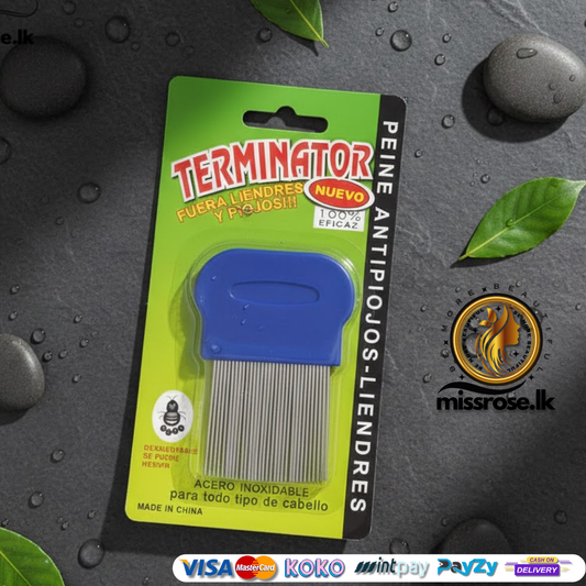 Lice Comb – Head Lice & Dandruff Comb for Long & Short Hair