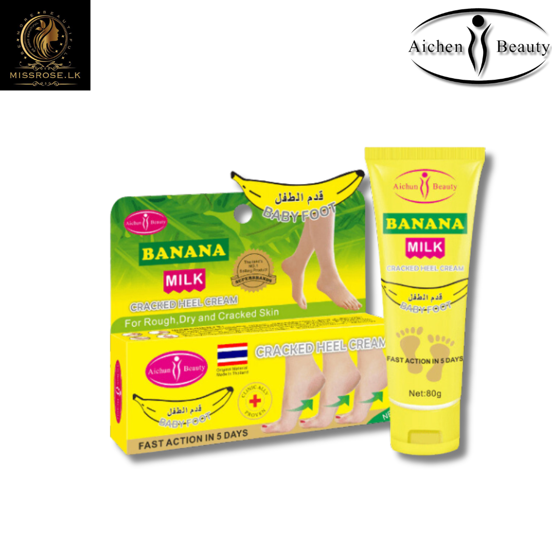 Aichun Beauty Cracked Heel Cream Banana Milk - Missrose.lk