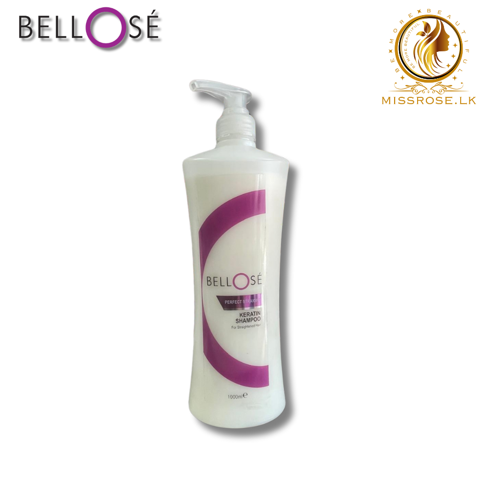 BELLOSE Perfect Straight Keratin Shampoo 1l - Missrose.lk