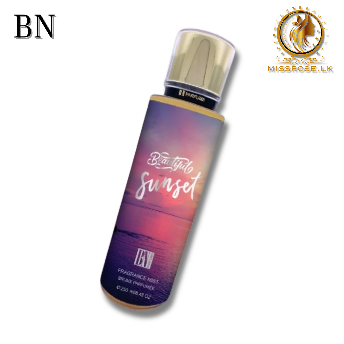 BN Beautiful Sun Set Body Spray 250ml - Missrose.lk