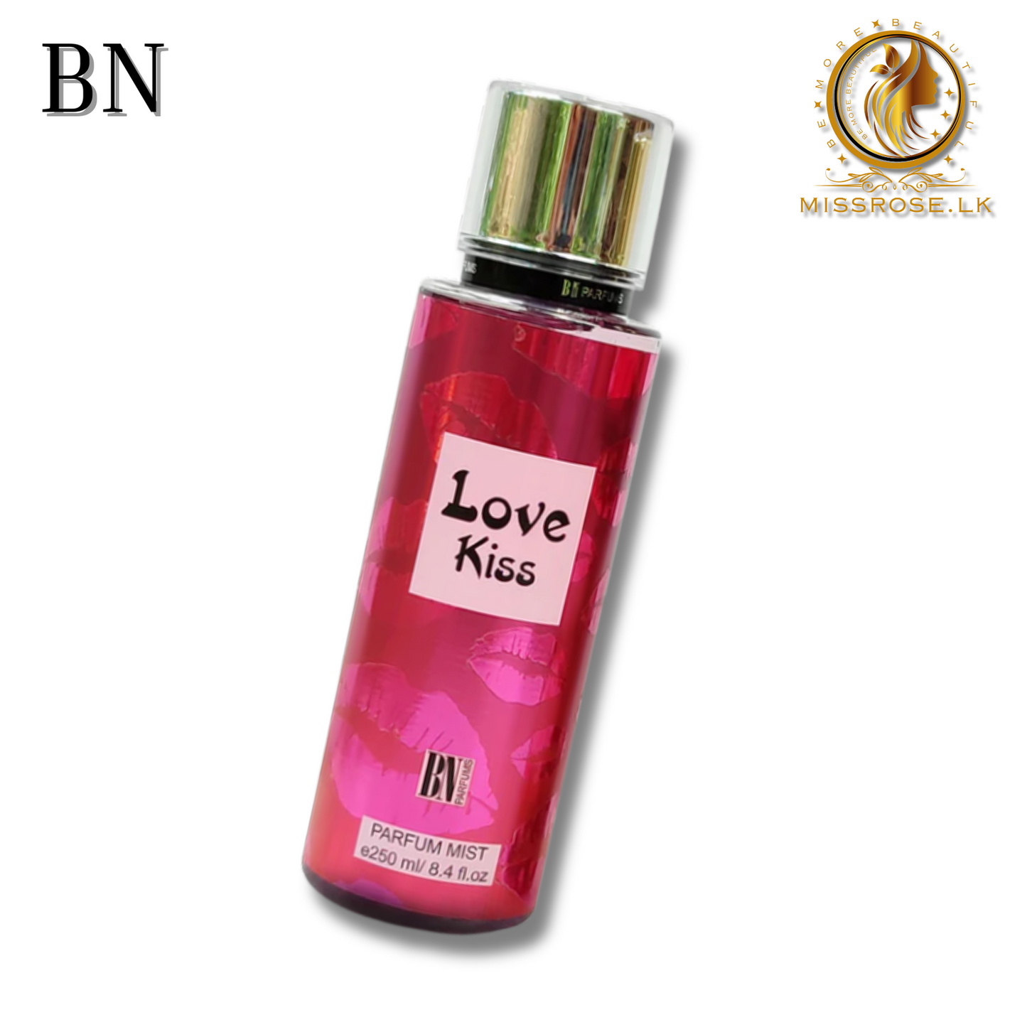 BN Love Kiss Body Spray 250ml - Missrose.lk