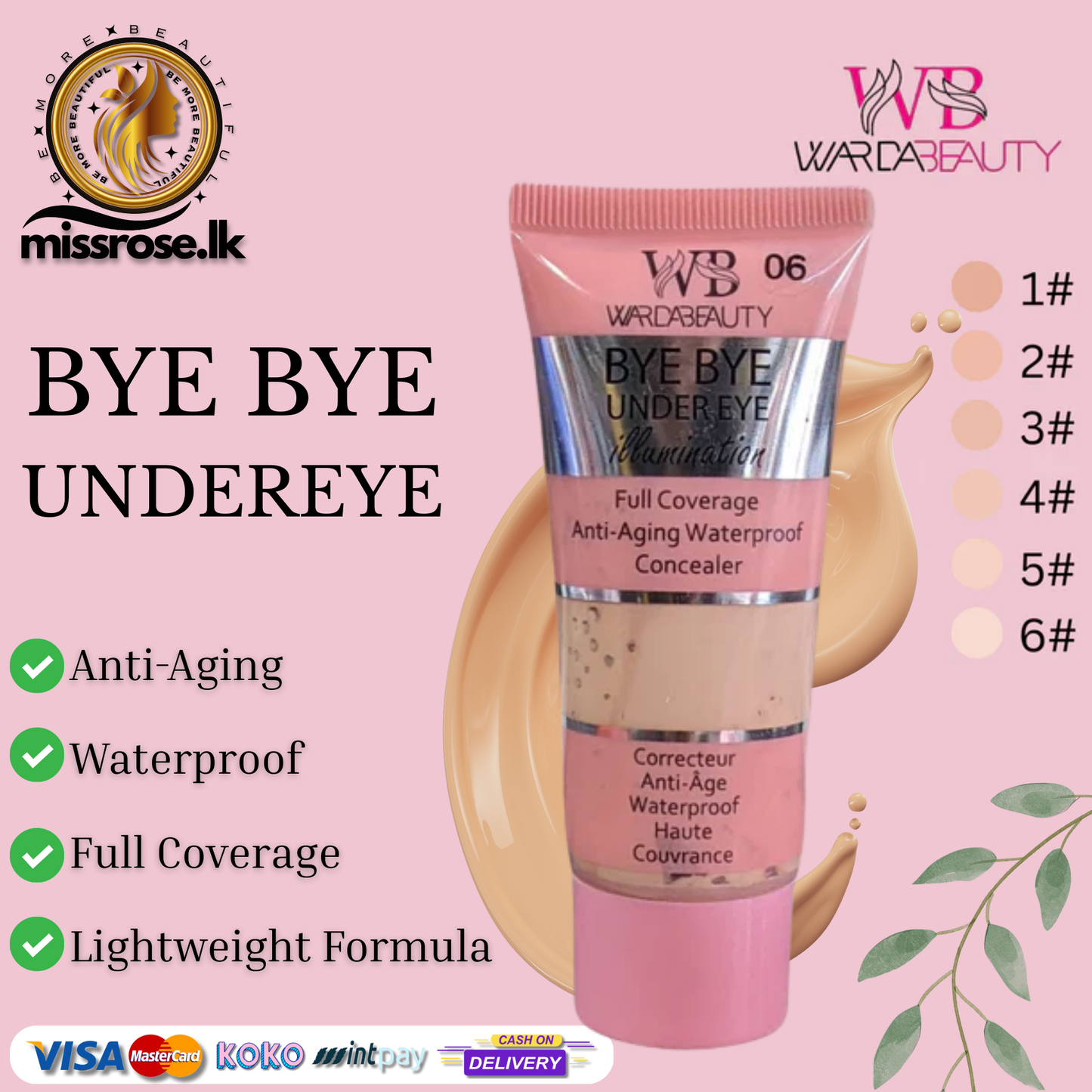 Warda Beauty BYE BYE UNDER EYE