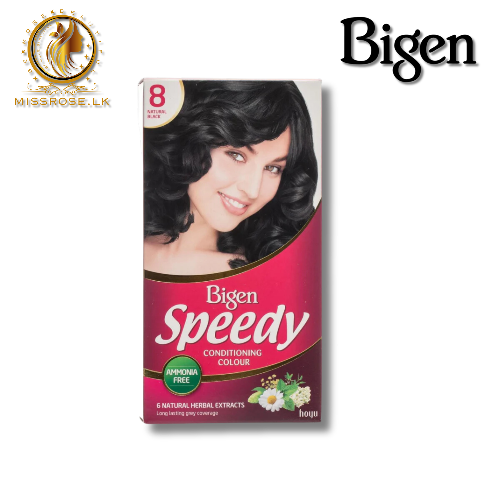 Bigen Speedy Conditioning Colour - 8 - Natural Black - Missrose.lk
