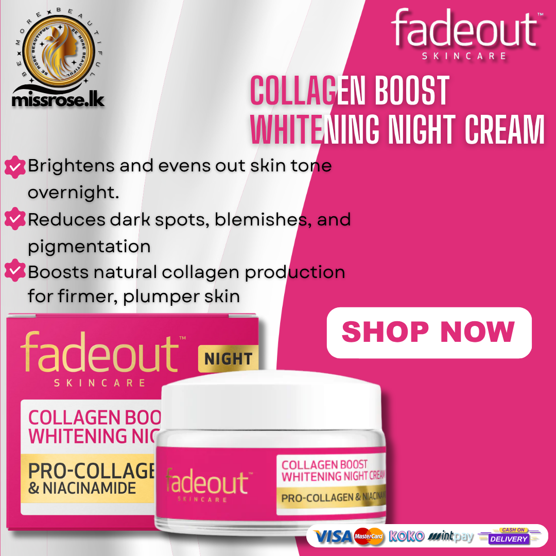 Fade Out  Collagen Boost Whitening Night Cream 75ml