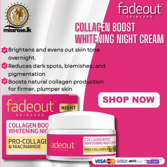 Fade Out  Collagen Boost Whitening Night Cream 75ml