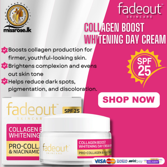 FadeOut Collagen Boost Whitening Day Cream 75ml