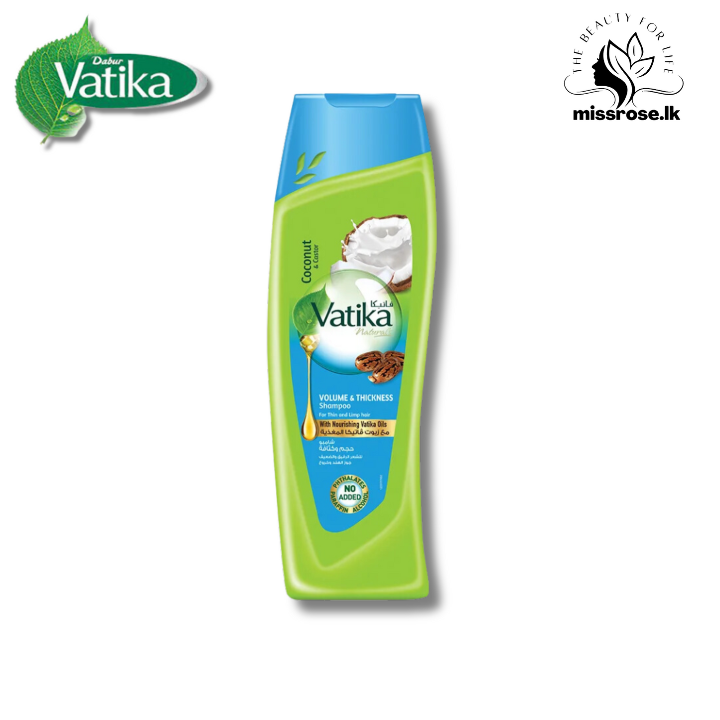 Vatika Naturals Volume & Thickness Shampoo