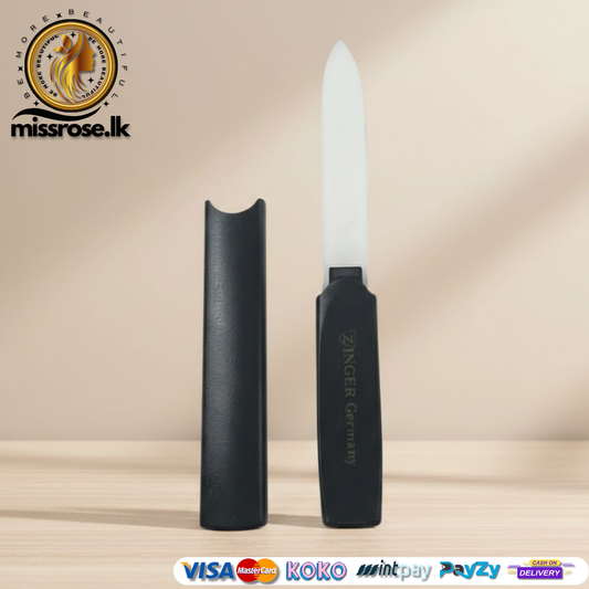 Plastic Handle Slit Kitchen Stainless Knife