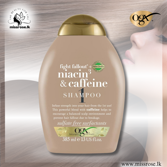 OGX Fight Fallout Niacin & Caffeine Shampoo