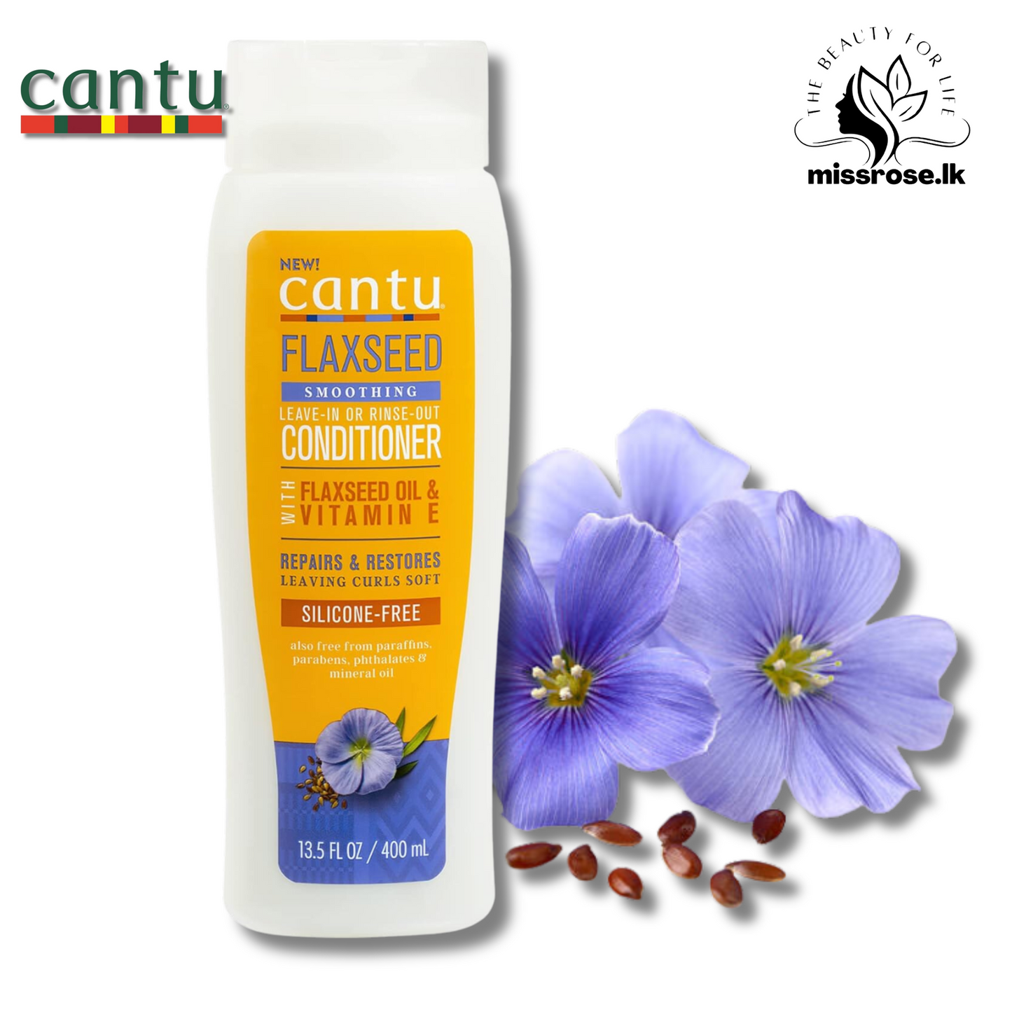 CANTU ACAI BERRY REVITALIZING SILICONE FREE CONDITIONER - Missrose.lk