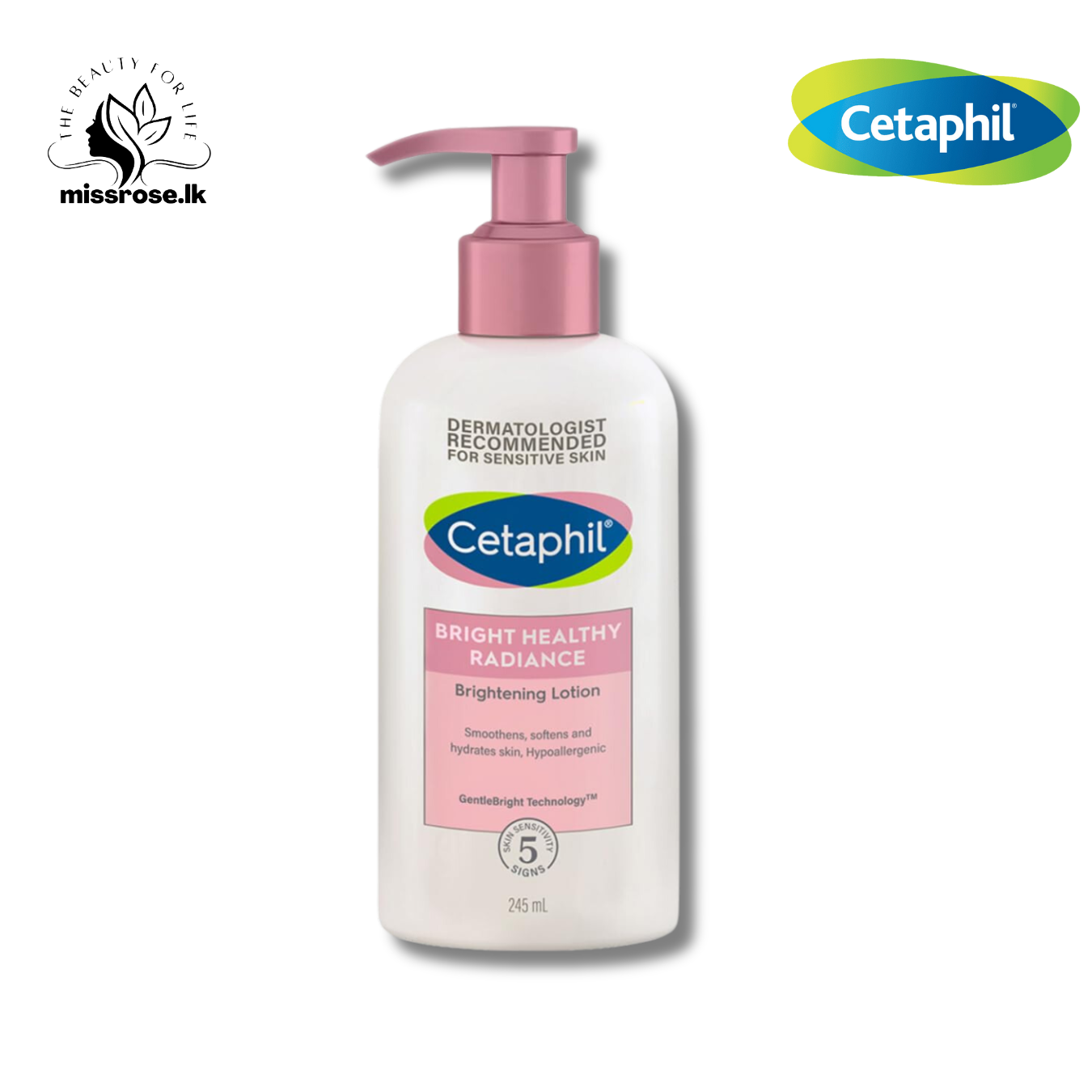 Cetaphil Bright Healthy Radiance Brightness Lotion 245ml - Missrose.lk