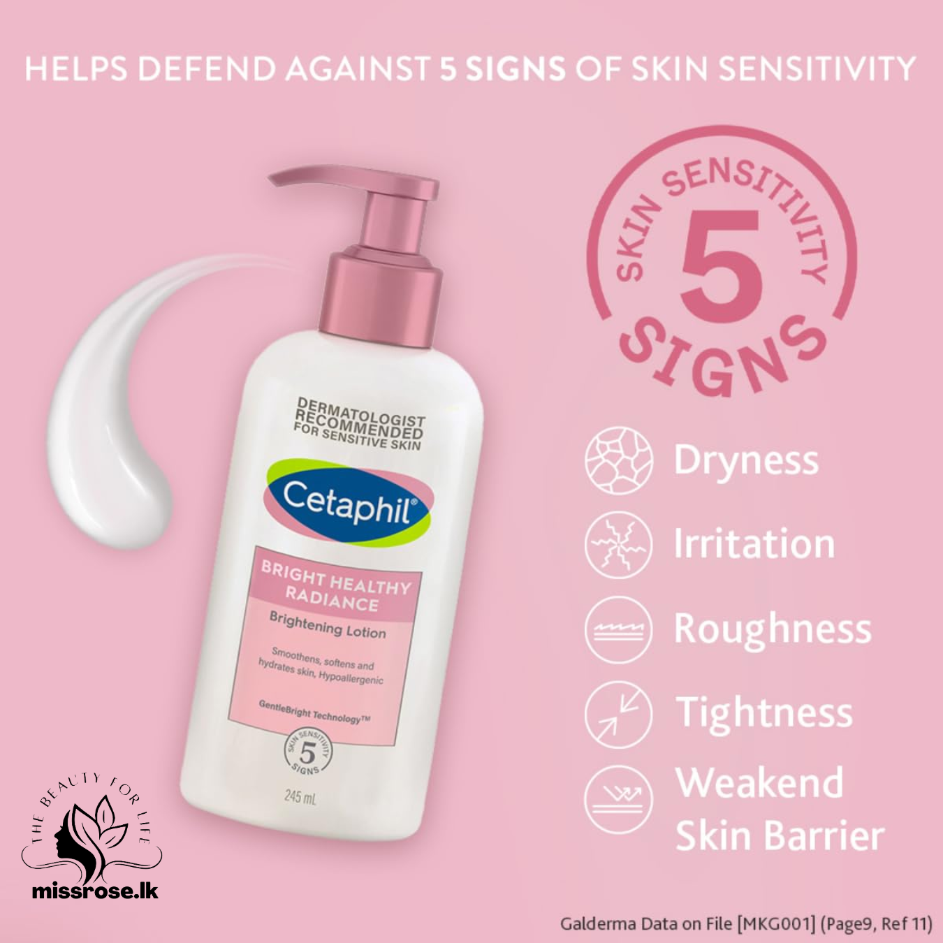 Cetaphil Bright Healthy Radiance Brightness Lotion 245ml - Missrose.lk