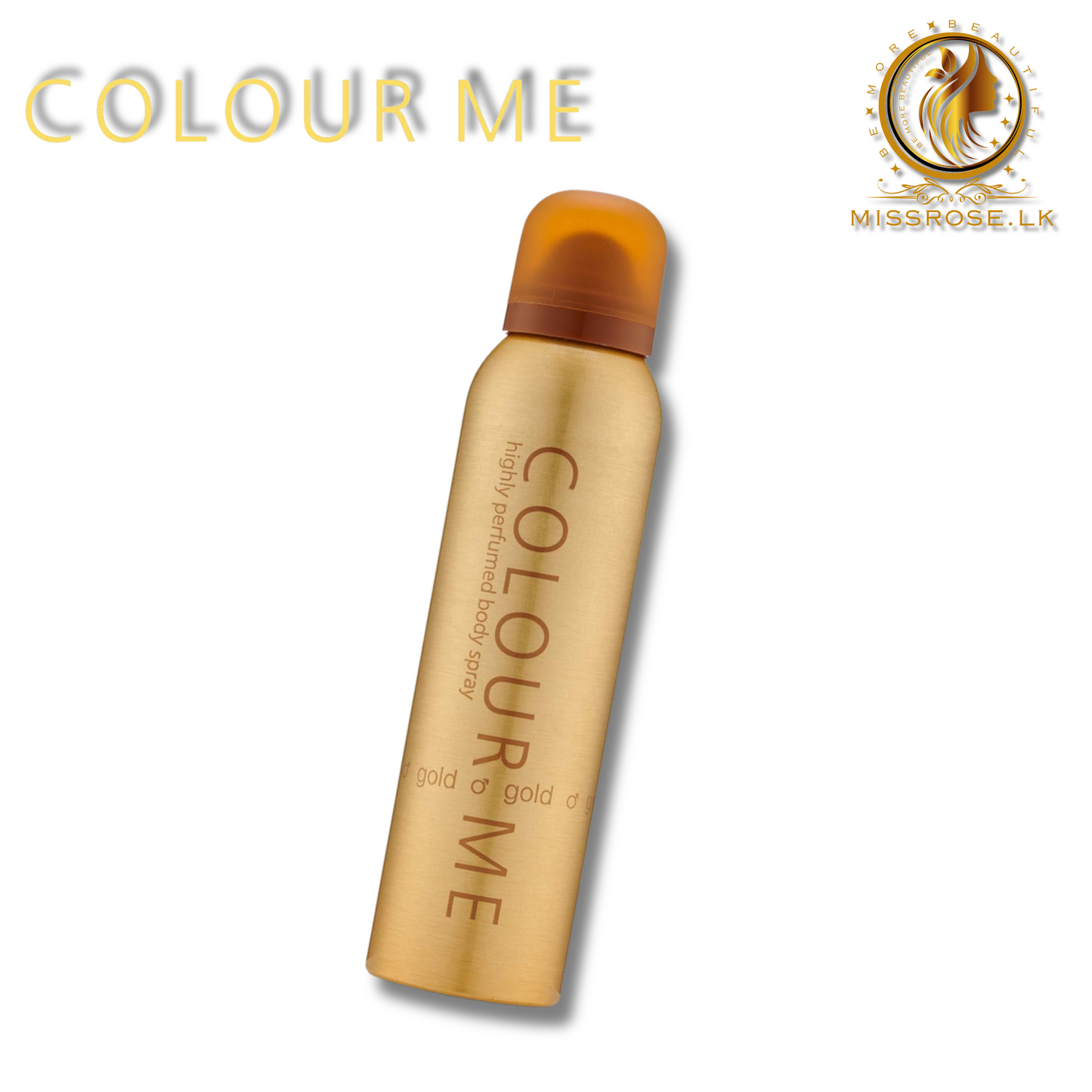 Colour Me Gold Body Spray - Missrose.lk