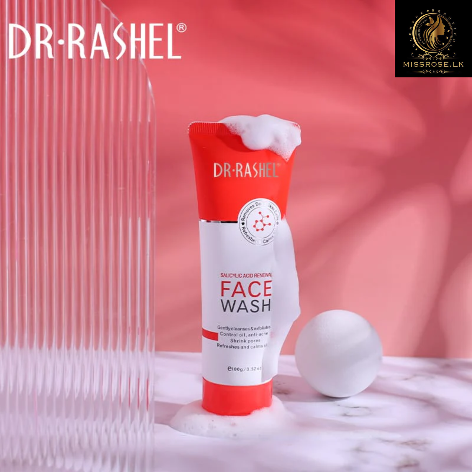 Dr.Rashel Salicylic Acid Renewal Face Wash - Missrose.lk