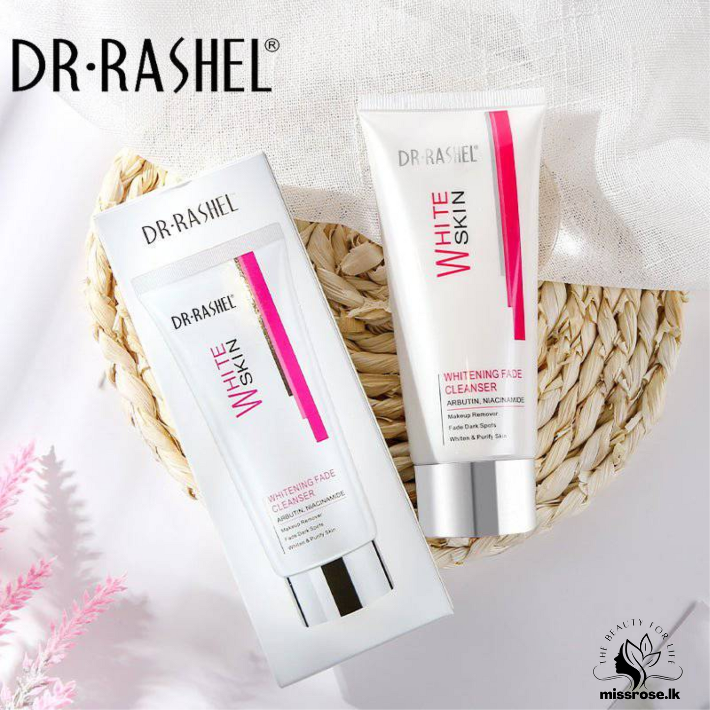Dr.Rashel Whitening Fade Cleanser 80g - Missrose.lk