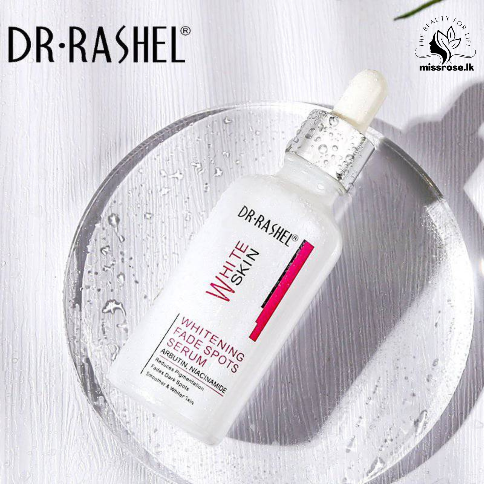 Dr.Rashel Whitening Fade Spots Serum For White Skin - 50ml - Missrose.lk