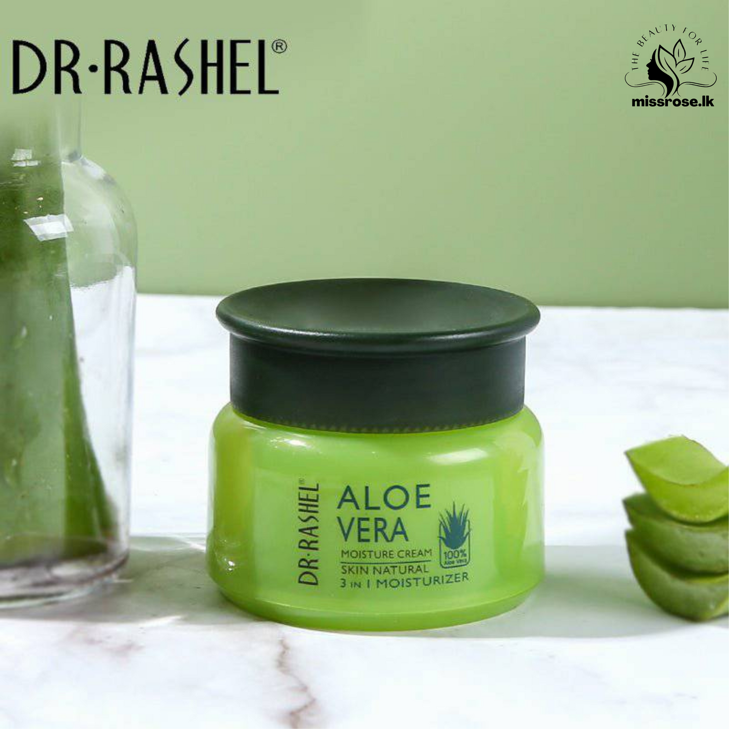 Dr. Rashel Aloe Vera Moisture Cream 3 In 1 Moisturizer Day / Night - Missrose.lk