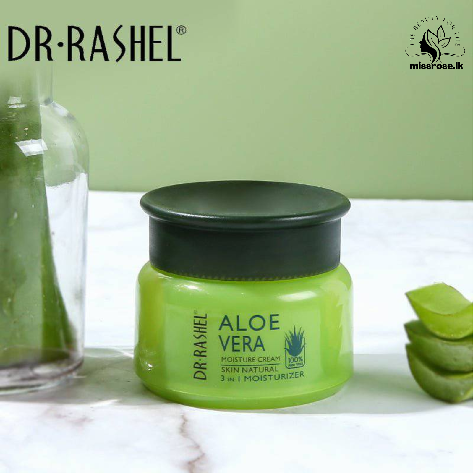 Dr. Rashel Aloe Vera Moisture Cream 3 In 1 Moisturizer Day / Night - Missrose.lk