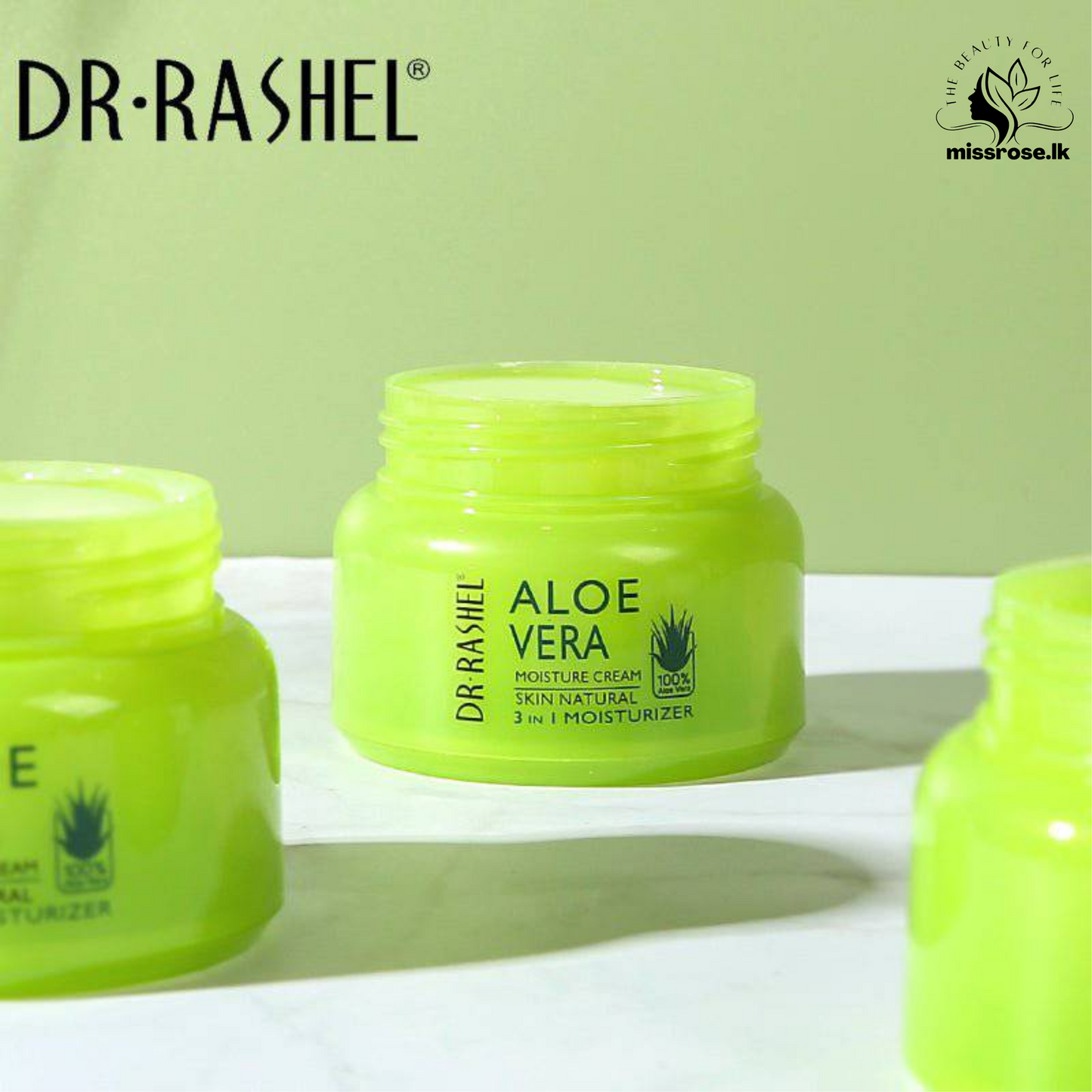 Dr. Rashel Aloe Vera Moisture Cream 3 In 1 Moisturizer Day / Night - Missrose.lk