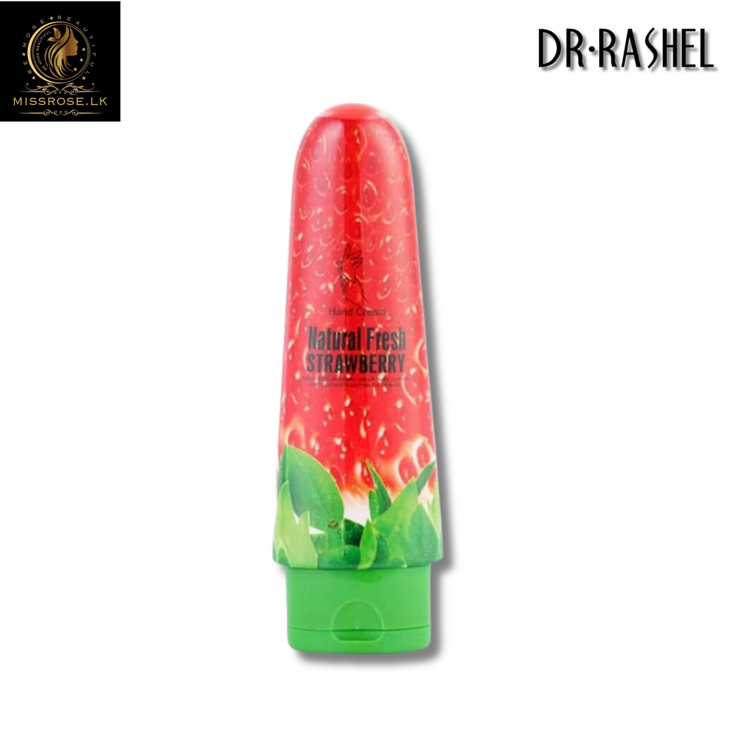 Dr Rashel Strawberry Hand Cream Anti Cracking Whitening Hydrating Hand Cream - Missrose.lk