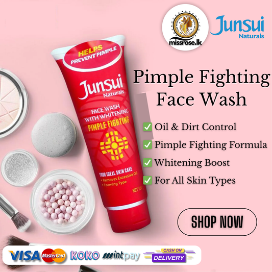 Junsui Naturals Face Wash – Whitening + Pimple Fighting 100g