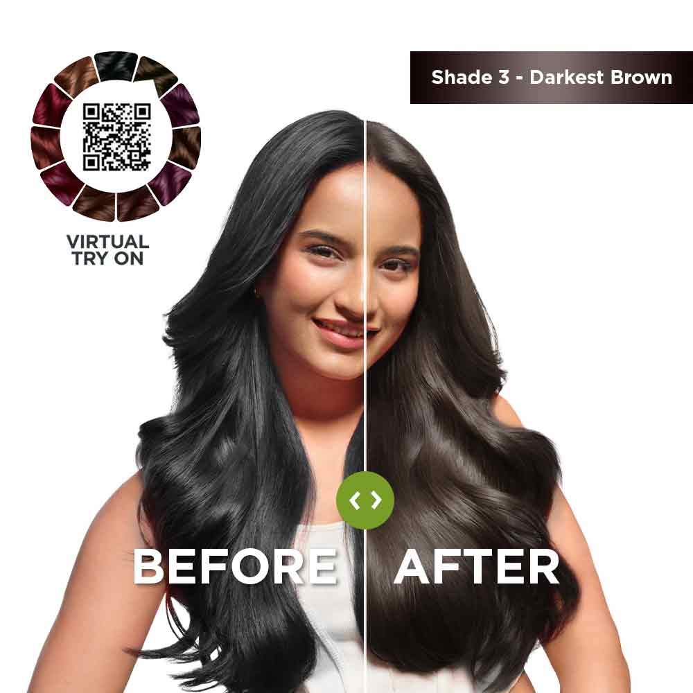 Garnier Color Naturals Shade 3 Darkest Brown - Missrose.lk