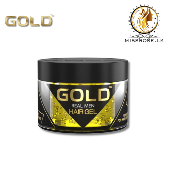 Gold Real Men Hair Gel 100ml - Missrose.lk