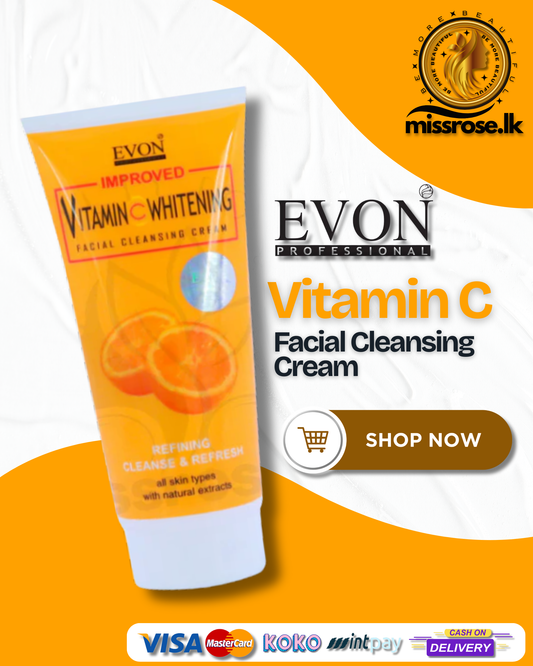 EVON Vitamin C whitening facial cleansing cream 180ml