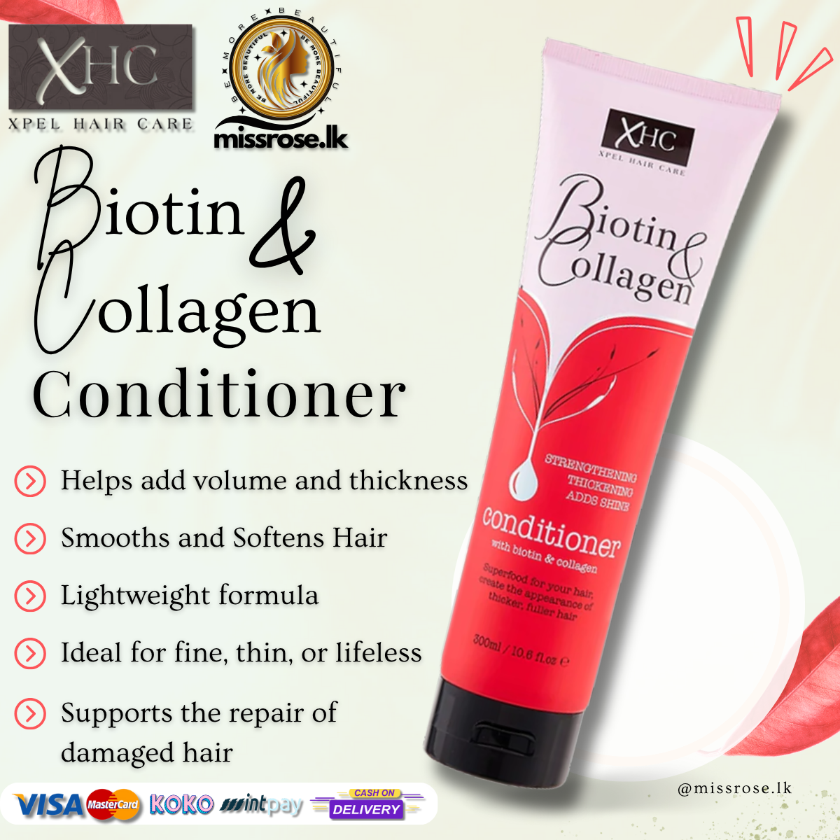 XHC Biotin & Collagen Conditioner