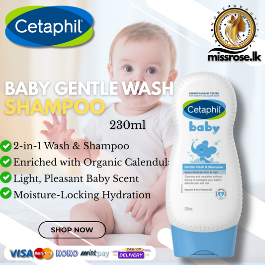 Cetaphil Baby Gentle Wash Shampoo – 230ml