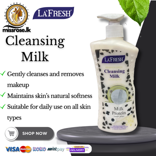 LA’Fresh CLEANSING MILK – 550ml