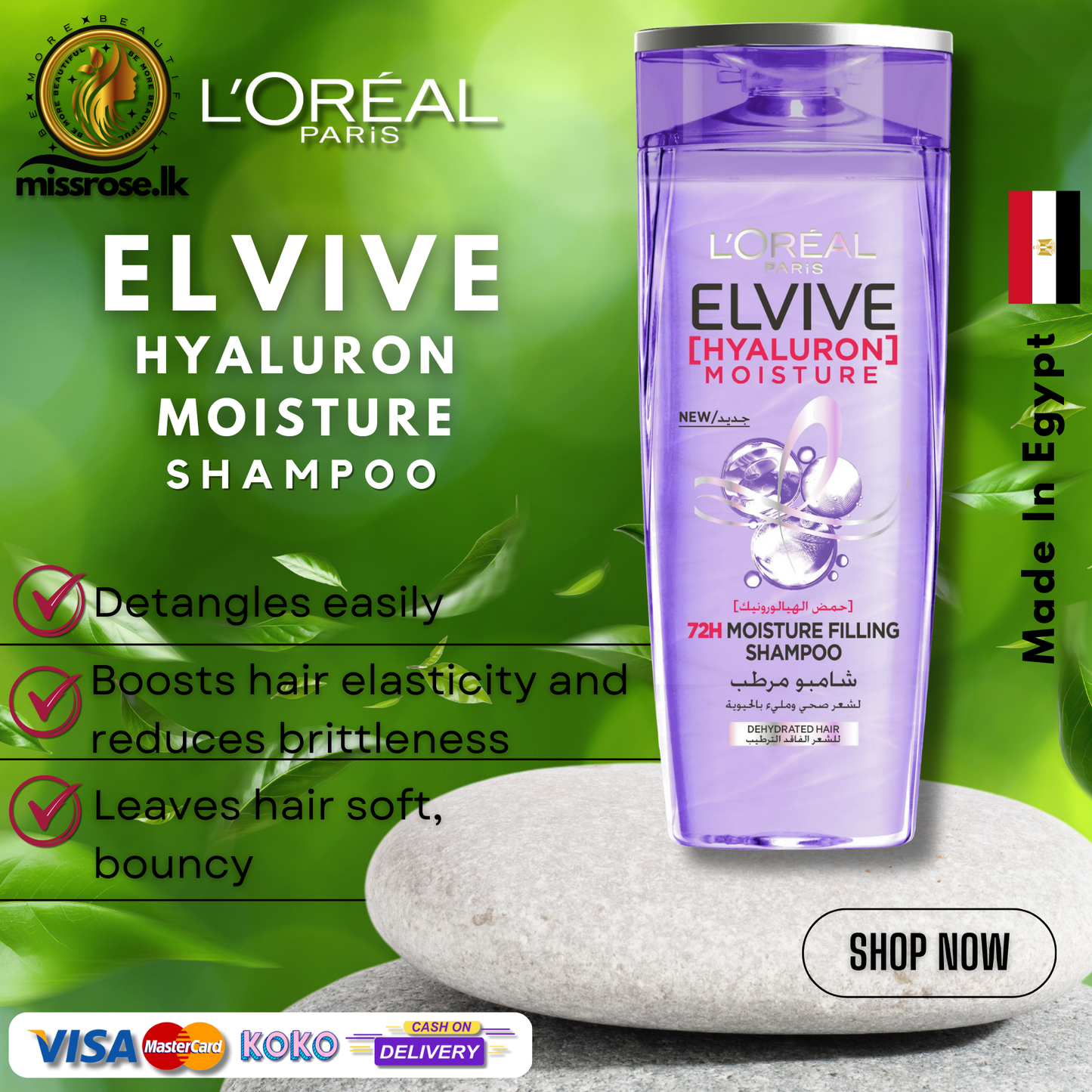 L’Oréal Paris Elvive Hyaluron Moisture Shampoo