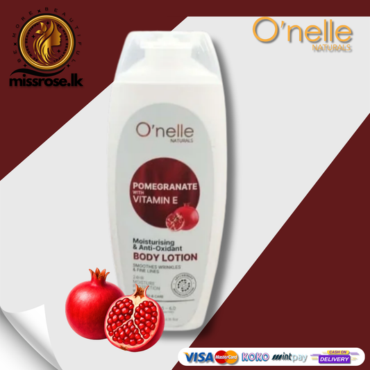 Onelle Naturals Pomegranate With Vitamin E Body Lotion